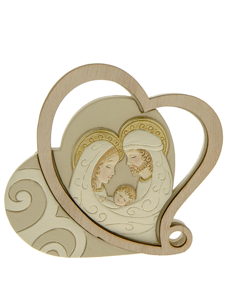 BOMBONIERA ICONA SACRA FAMIGLIA CUORE - ETM