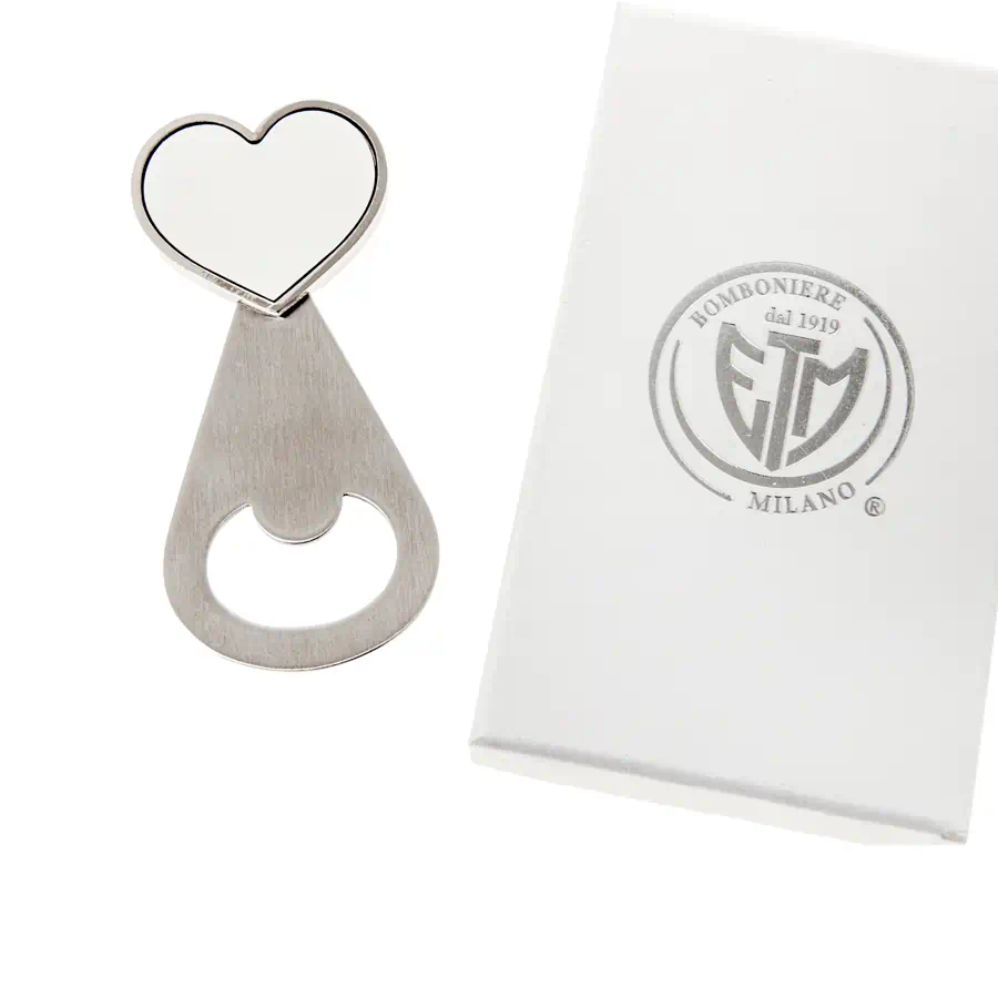 BOMBONIERA UTENSILE APRIBOTTIGLIA CUORE - ETM