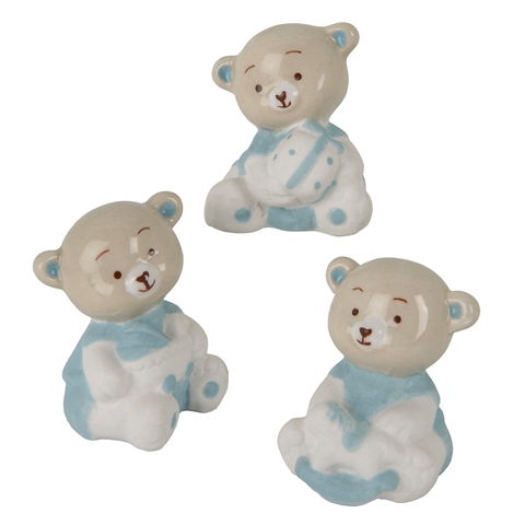 Bomboniere Battesimo Baby Orsetto Celeste