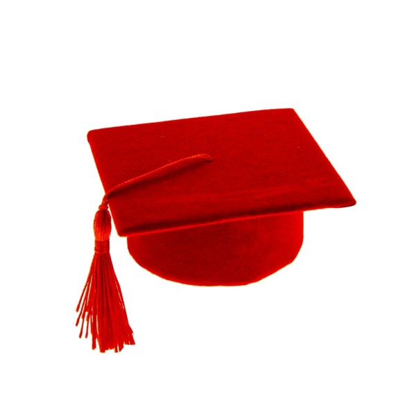 BOMBONIERA PORTA CONFETTI TOCCO LAUREA