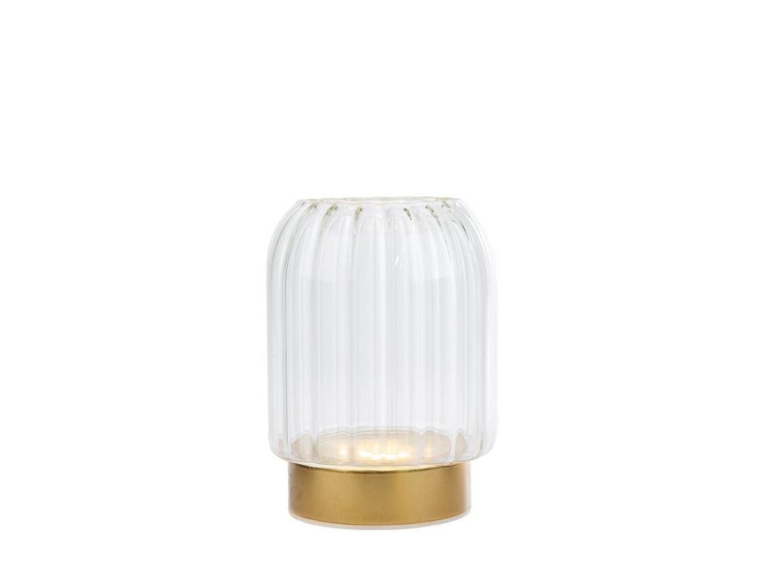 Bomboniera Matrimonio Vaso Led Vetro con Box