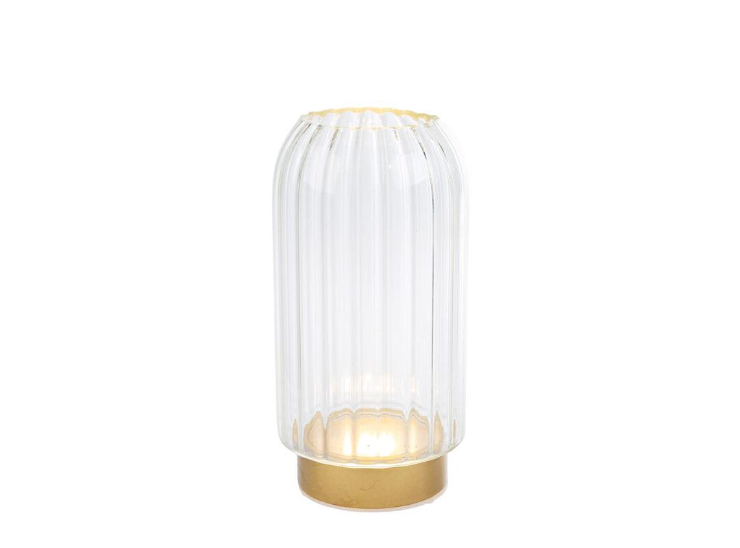 Bomboniera Matrimonio Vaso Led Vetro con Box