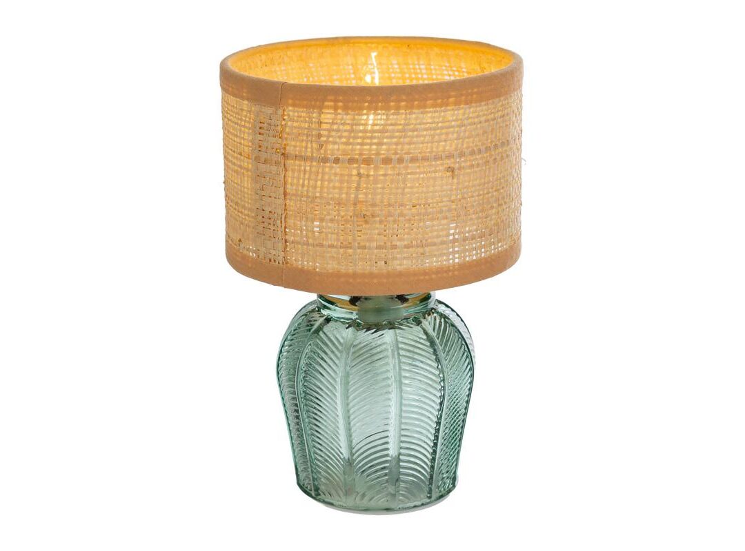 Bomboniera Idea Regalo Matrimonio Lampada Vetro Decorata con Shopper