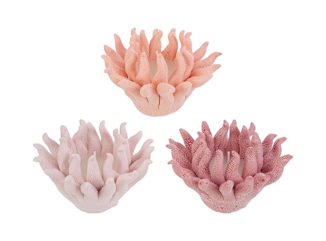Bomboniera Idea Regalo Matrimonio Corallo Candela con Astuccio
