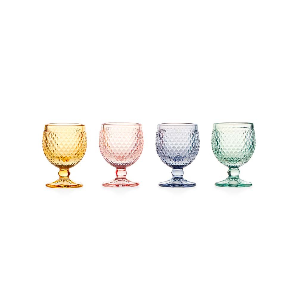Set 4 Bicchierini da Liquore Bomboniera Emò