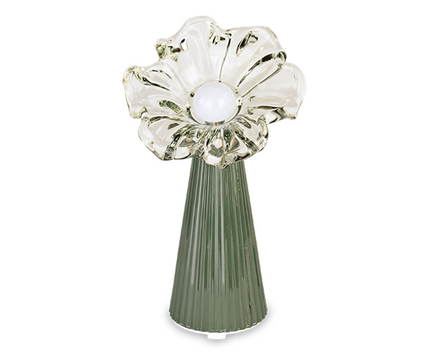 Bomboniera Cupido Lampada Led Fiore Verde
