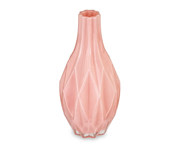 Bomboniera Cupido Vaso Rombi Rosa C/Scatola