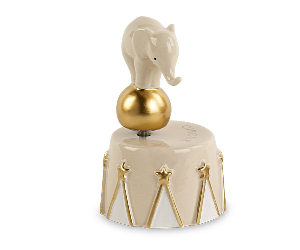 Bomboniera Cupido Carillon Elefante Circus