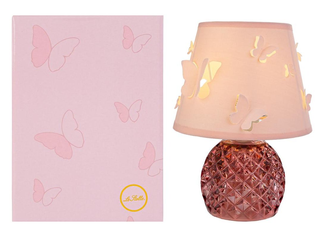 Bomboniera Lampada Vetro Led