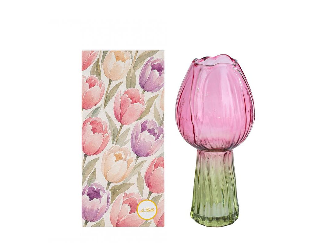 Bomboniera Idee Regalo Vaso Tulipano Decorato