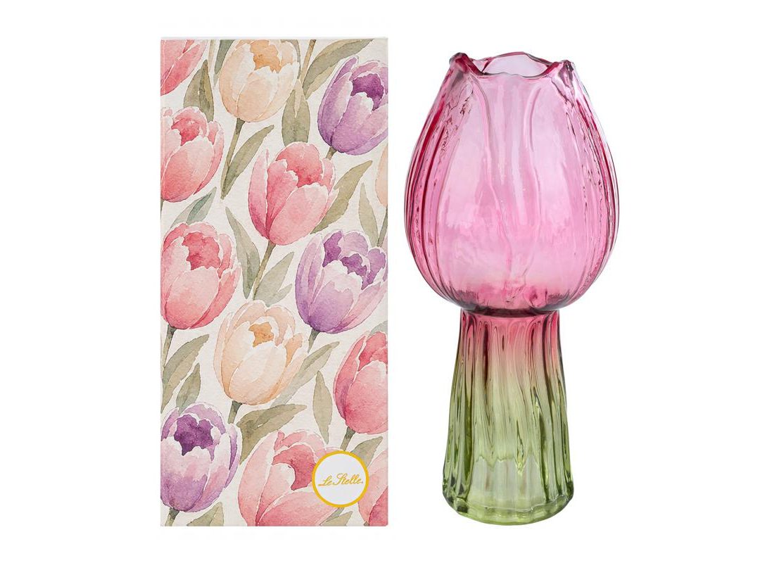 Bomboniera Idee Regalo Vaso Tulipano Decorato