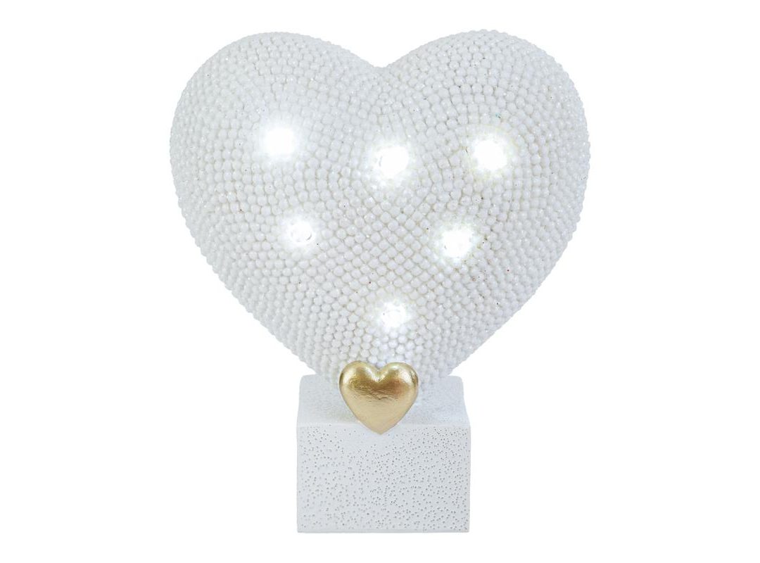 Bomboniera Cuore Led Bianco