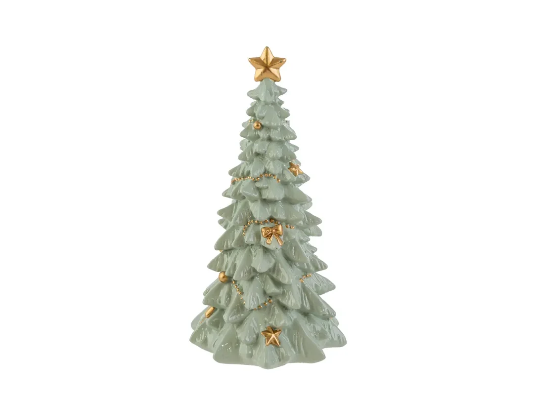 Albero Natalizio Resina 8X15Cm