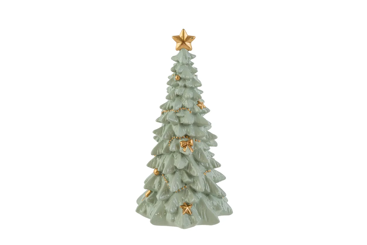 Albero Natalizio Resina 8X15Cm Albero Natalizio Resina 8X15Cm