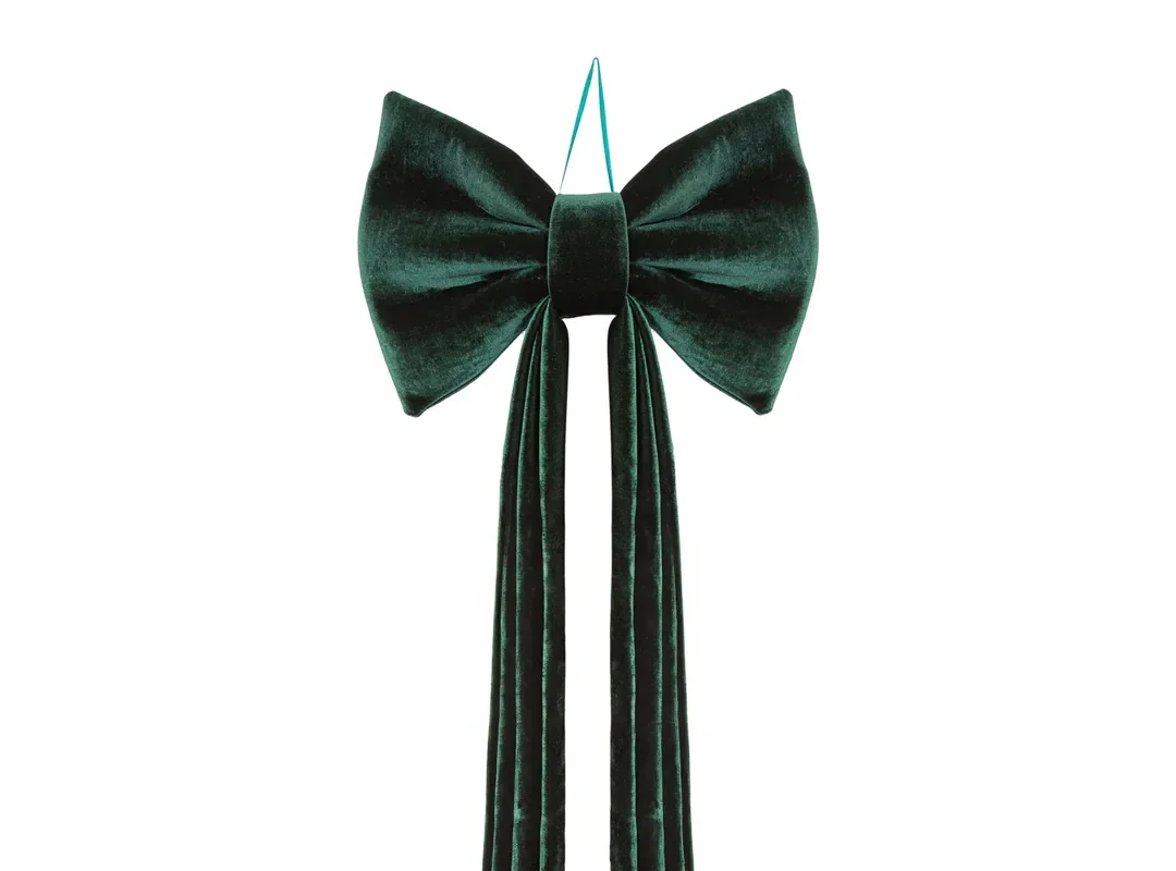 Appendino Fiocco Velluto Verde 62X180Cm