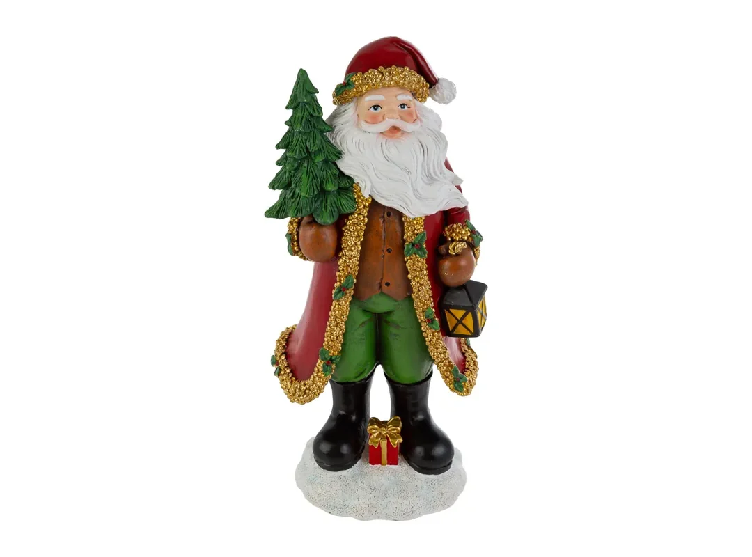 Babbo Natale Resina 17,5X15Xh.36,5Cm