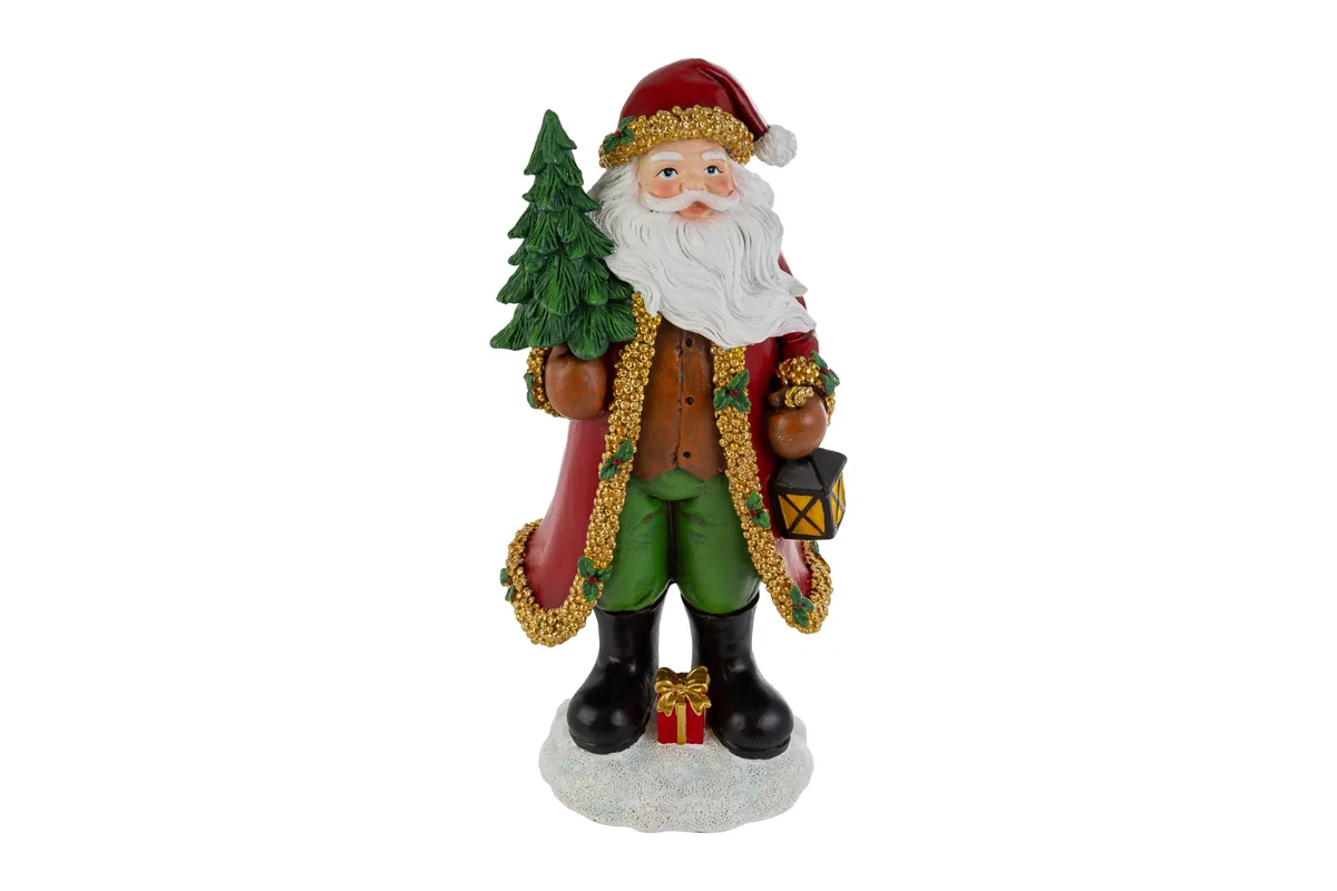 Babbo Natale Resina 17,5X15Xh.36,5Cm