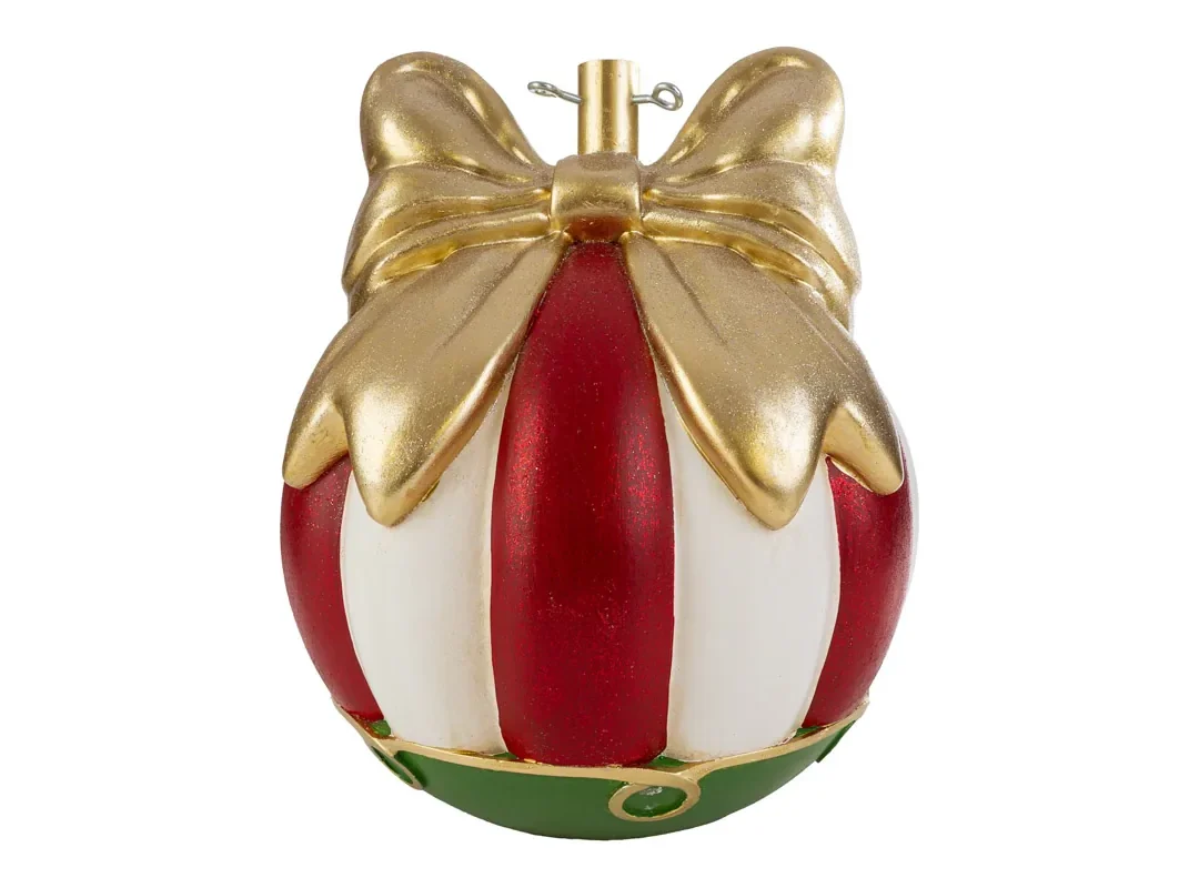 Base Albero Fiocco Oro 5,5Kg 40X40X48Cm (X Alberi Fino A 210Cm)