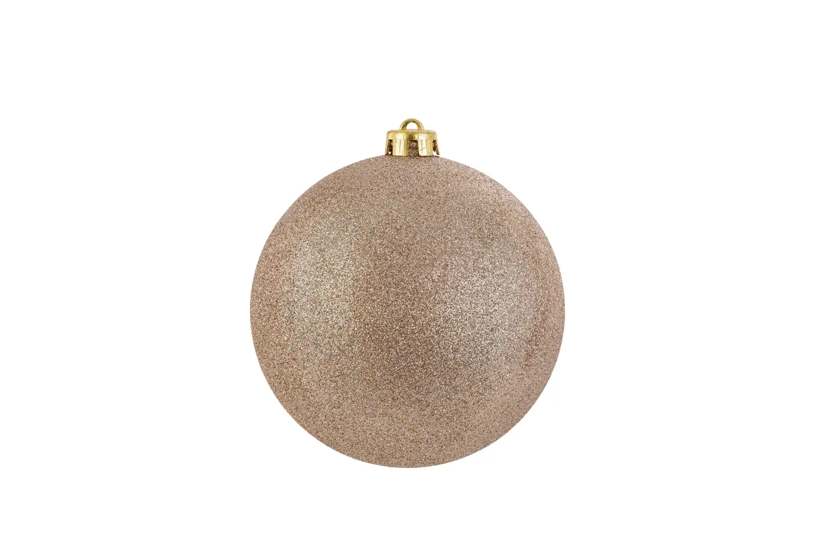 Pallina Glitter Champagne Diam.20Cm