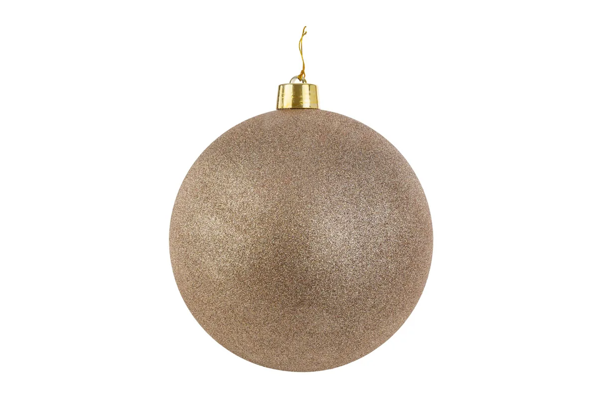 Pallina Glitter Champagne Diam.30Cm