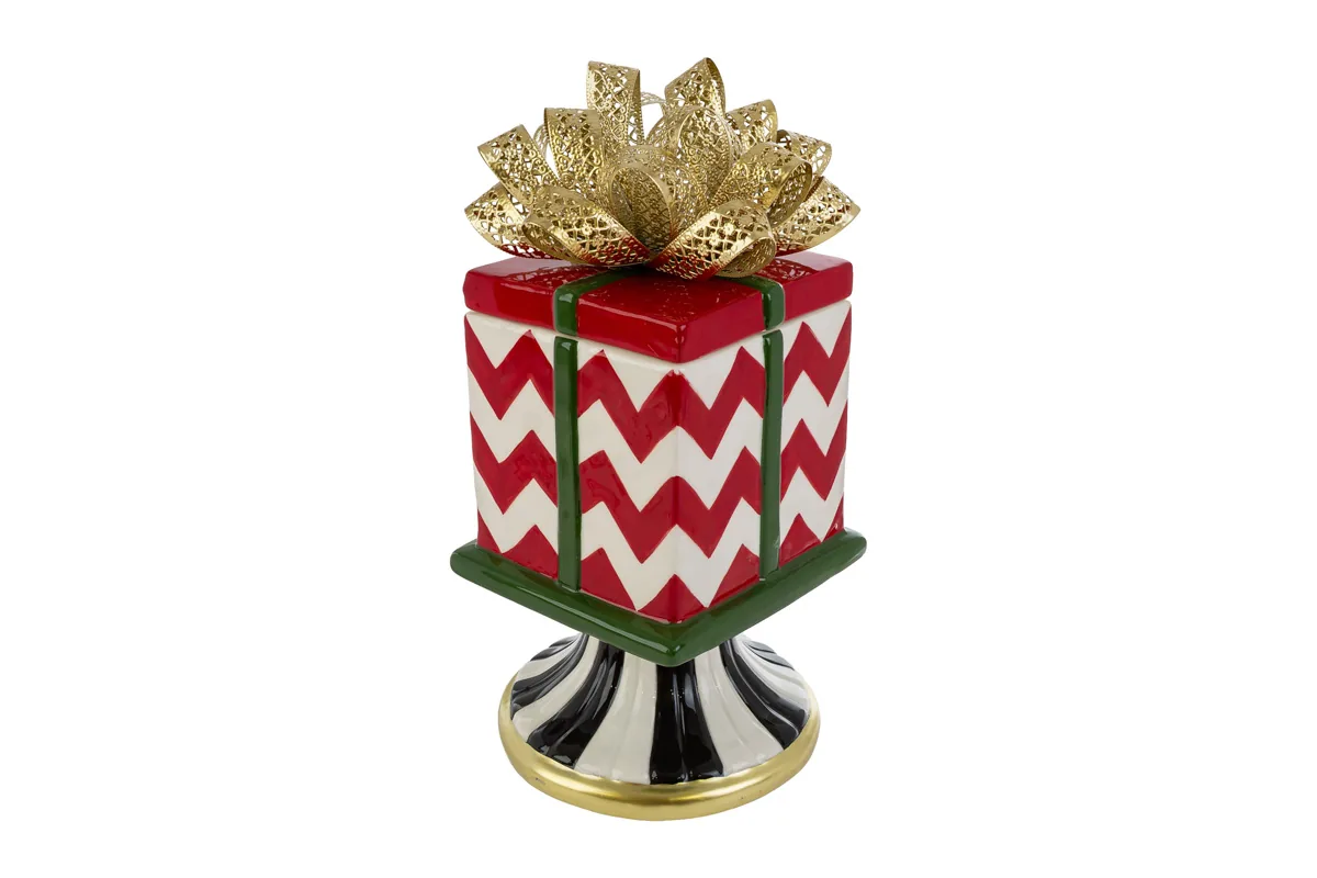 Scatola Red Royal Ceramica 15X14,5Xh.29,5Cm Scatola Red Royal Ceramica 15X14,5Xh.29,5Cm