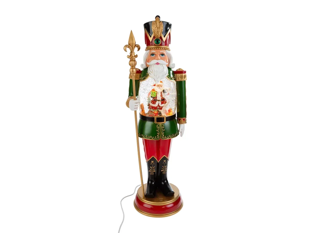 Schiaccianoci Luci/Musica Usb+Battery 15X13X50Cm