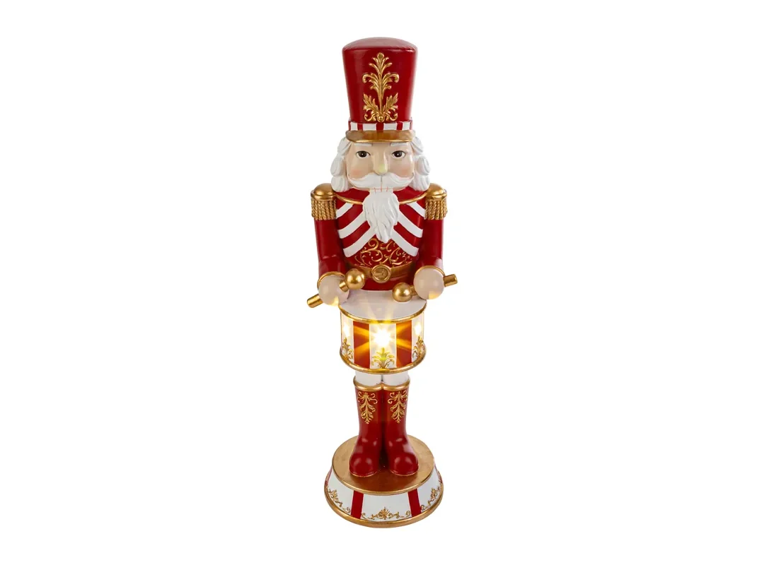 Soldatino Resina Led 13X13Xh.41Cm